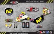 Full Custom Graphics Kit -AUSSIE PRIDE - Suzuki JR 80 All years stickers decals
