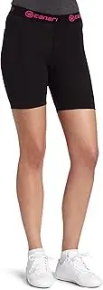 [Canari Cyclewear] Women's Gel Cycle Liner Padded Cycling Brief (Black, X-Large)