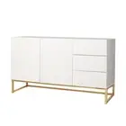 Buffet Sideboard Storage Cabinet White Levede
