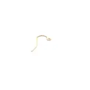 14K Real Gold Filled French Ear Wire | 18 Pieces per pack | Size: 10X22mm | #EW