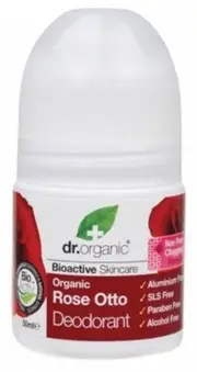 Dr Organic Deodorant Roll-On (Organic Rose Otto) 50ml