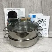 Nuwave Ultimate Cookware Set~ Precision Induction Cookware~ Pot Steamer Fondue