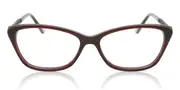Full Rim Cat Eye Burgundy SmartBuy Collection Elenora DF-172 009 Fashion Women Eyeglasses