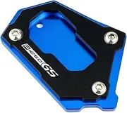 xinjiedianzi Motorcycle Kickstand Side Stand Extension Pad Compatible With R1250 R1200 GS Adventure R 1250 GSA(Black Blue-R1250GS)