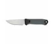 Gerber StrongArm USA Made Carbon Steel Camping Fixed Blade Knife #Grey