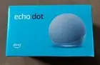 2020 Amazon Echo Dot 4th Generation With w/ Alexa Voice Media Device Blue