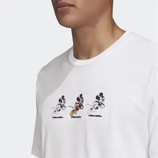 【現貨下殺】Adidas Disney 男裝 短袖上衣 純棉 迪士尼 米奇 聯名 白【運動世界】GL2224