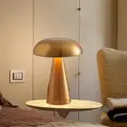 Touch Dimmable LED Table Lamp Bedroom Office Bar Desk Bedside Light Rechargeable