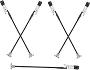 TEMPNAP 5Pcs Model Painting Clips Kit Durable Alligator Clip Holders for Airbrush Crafts Lightweight and Portable for Secure Model Painting and Easy Storage