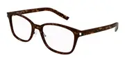 Saint Laurent SL 288/J SLIM Asian Fit 002 Men's Glasses Tortoiseshell Size 53 - Private Health Rebate - Blue Light Block Available