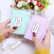 Women Fashion Leather Trifold Wallets Clutch Credit Card Holder Lady Short Purse