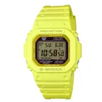 在飛比找PChome商店街優惠-CASIO G-SHOCK/電波時尚運動錶/閃耀黃/GW-M