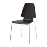 絕版款/北歐工業LOFT風格經典IKEA宜家VILMAR餐椅工作椅休閒椅/黑色/二手八成新/原$1990特$1380