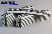 BACHMANN E-Z TRACK HO 22" RADIUS CURVE SECTION train gray BULK BAC44583 (16) NEW