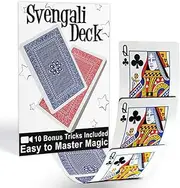 Magic Makers Svengali Deck Red Or Blue Easy Magic Card Tricks