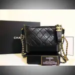 ［售出］CHANEL  GABRIELLE  HOBO小流浪包 黑色