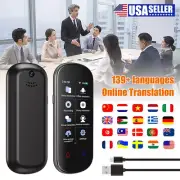 Portable Audio Translator 139 Language Offline Real Time Wifi Smart Voice AI US