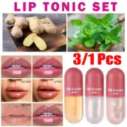 3/1 Pcs Natural Lip Plumper Plump Serum Enhancer Maximizer Lip Gloss Plumping.