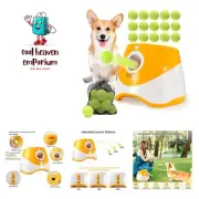 Automatic Ball Launcher for Small and Medium Dogs, USB Rechargeable Ball Thro...