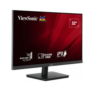 ViewSonic 優派 VA3209-2K-MHD 窄邊美型螢幕(32型/2K/HDMI/喇叭/IPS) I 福利品