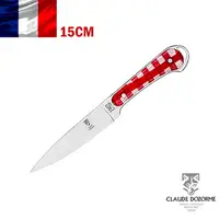 在飛比找PChome24h購物優惠-法國【Claude Dozorme】Vichy紅方格織布系列