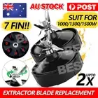 7Fin Blade Blender Replaces For Nutri Ninja Auto IQ 1000 1300 1500 BL642 BL480