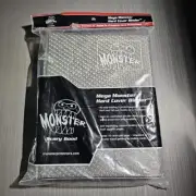 Monster Mega Binder Holofoil 9 Pocket Hard Cover Holds 720 Trading Cards Gray