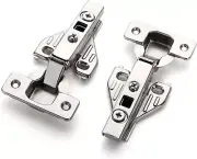 10 Pack Soft Close Kitchen Cabinet Hinges with Screws,105 Degree