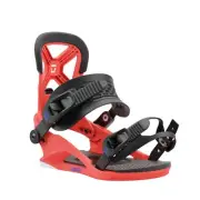 Union Cadet Kid's Snowboard Bindings, Red, Small MY25