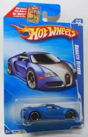 HOT WHEELS 2010 HOT AUCTION BUGATTI VEYRON #160 FACTORY SEALED