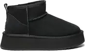 [UGG AUSTRALIAN SHEPHERD] UGG Women Boots Ultra Mini Platform Classic Sheepskin Wool Lining Suede Upper