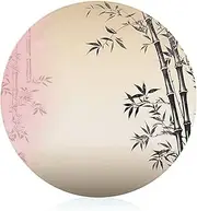 Chopping Blocks, Bamboo And Sakura Tree Zen Printed Chopping Block,fruit Chopping Block,thickened Chopping Block,round Chopping Block