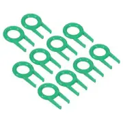 Keycap Puller Switch Remover, DIY Tool Fixing Keyboard Plastic 10pcs, Green