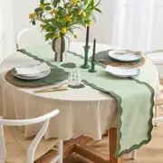 Maya Scalloped Table Runner [HABLMAYTRS24]