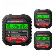 Socket Tester Voltage Socket Detector Ground Zero Line Plug Polarity Phase Check