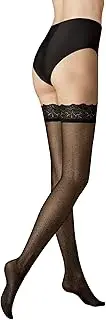 [Kunert] Women's Hold-Up Stockings Lace Net Fashion 40 Denier