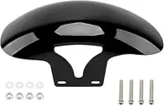 Motorcycle Gloss Black Front Fender Mudguard Motorbike Mudflaps Guard Parts Compatible with Harley Softail M8 Fatboy FLFBS FLFB 2018-up