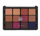 NEW VISEART PRO NEUTRAL MATTES 2 MILIEU Eyeshadow Palette 12 SHADES NIB!