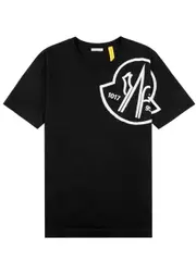 Moncler Genius 6 1017 Alyx 9SM Logo Cotton T-shirt - Black - M M