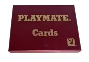 PLAYBOY Playmate PLAYING CARDS & CASE Twin Deck Pack - 1 Open / 1 Sealed