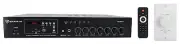 Rockville RCS80-1 70v Commercial Amplifier w/Bluetooth+White Wall Volume Control