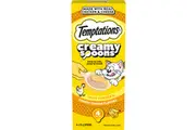 Temptations Creamy Spoon Cat Treats Tasty Chicken & Cheesy Cheese 4 x 10g
