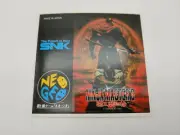 Sticker Ninja Masters Japan Version Neo geo aes New