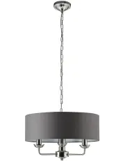 [Lexi Lighting] Beata Chandelier Light Grey