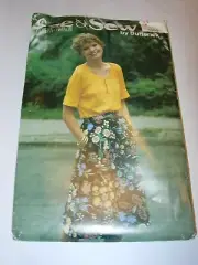 WOMENS UNCUT BUTTERICK 5953 Sewing Pattern SHIRT BLOUSE TOP SKIRT SIZE 12 14 16