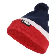 New 509 Snowmobile Hat, Winter Hat, Soft, Warm, Light, Red White and Blue, OSFA