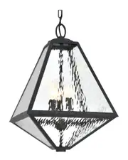Crystorama 3-Light Glacier Outdoor Chandelier