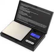 AIMALL Electronic Pocket Mini Digital Gold Jewellery Weighing Scales 0.1 to1000 Gram，High Precision Jewelry Balance Powder Scale