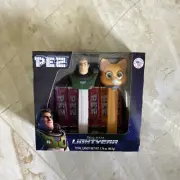 Disney Pixar Pez Lightyear Collectible Gift Set Buzz and Sox The Cat -Brand New