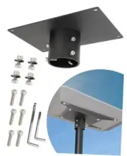 Starlink Flat High Performance Pipe Adapter, Beciety Starlink Mounting Kit